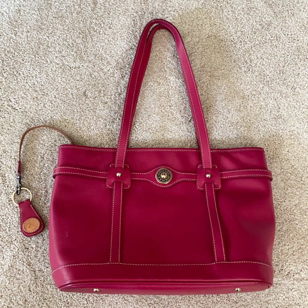 Dooney and Bourke pink tote
